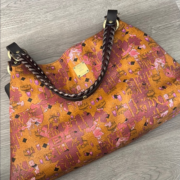 MCM Women's Orange and Pink Handbag MCM Fall/Winter 2009 Collection Preloved❣️ - Picture 6 of 16
